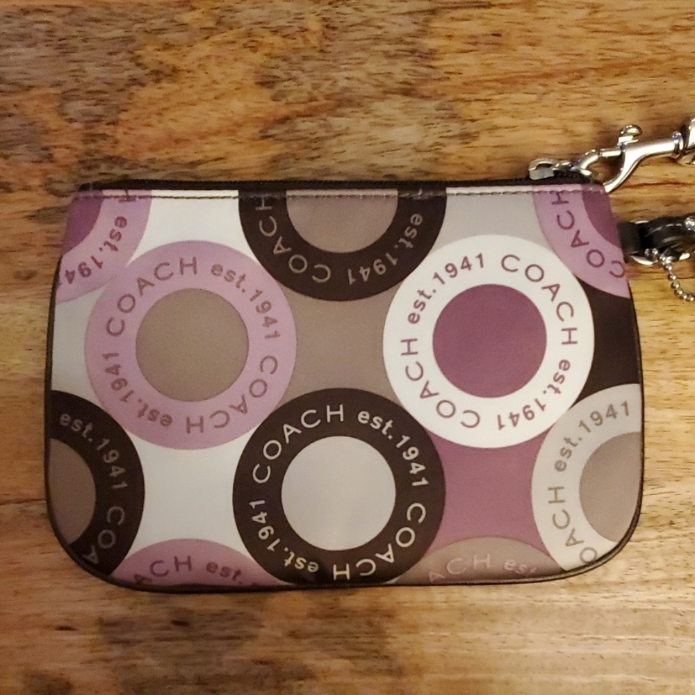 Genuine Coach Wristlet